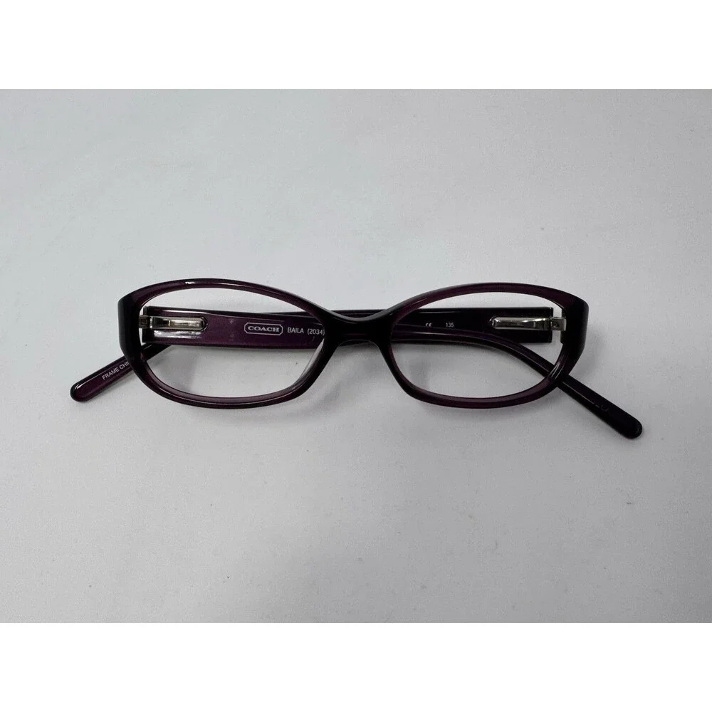 Coach HC6120 Eyeglass Frames Only 5510 Black 54-16-140